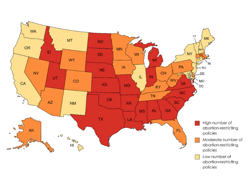Study finds higher maternal mortality rates in states with more